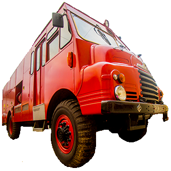 fire truck pizza "Bella"